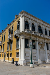 Fototapeta na wymiar Italy, Venice, a large stone building