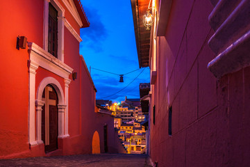 Greece. Greek narrow streets. Greek landscapes. Walking around the city. Travel to Greece.