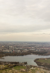 Fototapeta premium Netherlands, Hague, Schiphol, a large body of water