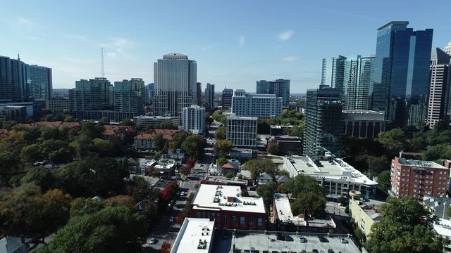 Aerial View of Midtown - Atlanta Georgia