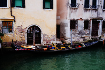 Fototapeta na wymiar gondola di venezia
