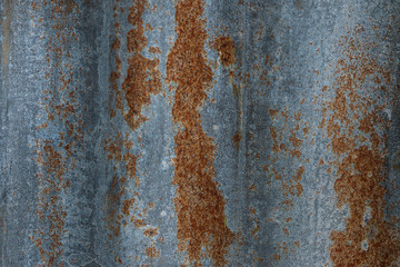Texture Pattern Background from old vintage Zinc Wall 
