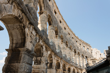 Naklejka premium Pula Arena (amphitheatre) in Croatia