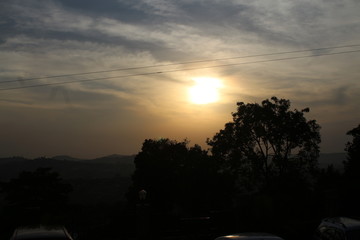 African sunset