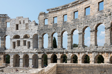 Fototapeta premium Pula Arena (amphitheatre) in Croatia