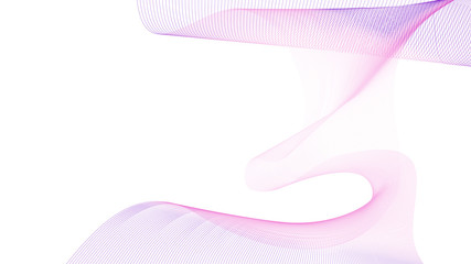 Fototapeta premium Abstract background. Techno vector background with soft lines.
