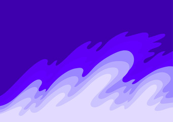 blue water background design