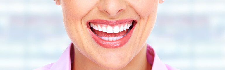 woman smile and teeth
