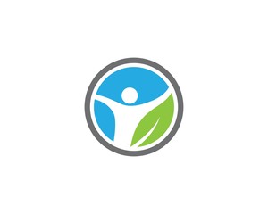 Healthy Life Logo template