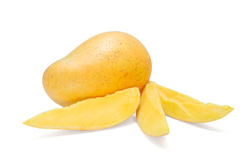 Mango isolated on white background
