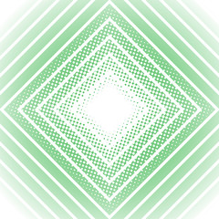 Green White Halftone and Lines