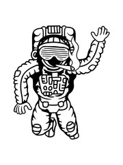astronaut party rauchen joint weed hanf cool weltall kosmonaut raumfahrer raumschiff rakete science fiction weltraumfahrer forscher fliegen schweben schwerelos raumanzug zukunft