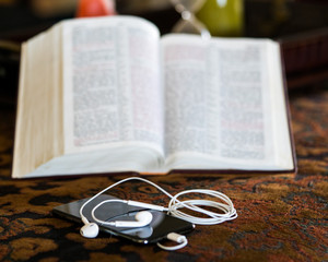 Bible and iPhone