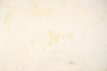 Mouldy white wall about to be repair.