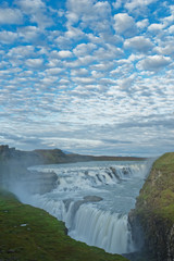 am Wasserfall Gullfoss, Island