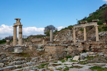 Fototapeta na wymiar Ephesus historical ancient city. Selcuk / Izmir / Turkey