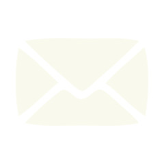 flat color retro cartoon paper envelope