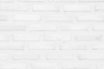 Fototapeta premium Wall white brick wall texture background.