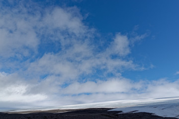 am Langjökull-Gletscher, Island