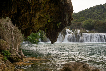 Fototapeta na wymiar Krka National Park in Croatia