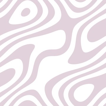 Monochromatic seamless line art pattern in pink color over white background