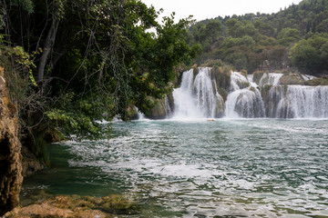 Fototapeta premium Park Narodowy Krka w Chorwacji