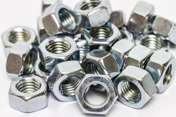 Screw nuts in detail