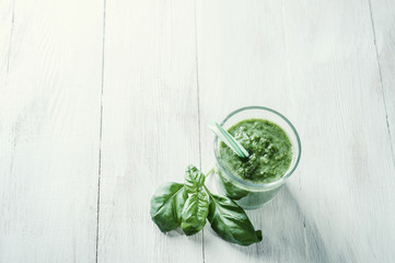 Smoothie from fruit and vegetables