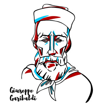 Giuseppe Garibaldi Portrait