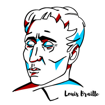 Louis Braille Portrait