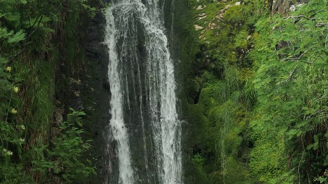 Beautiful waterfall in Ireland
