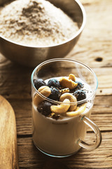 Healthy breakfast variety