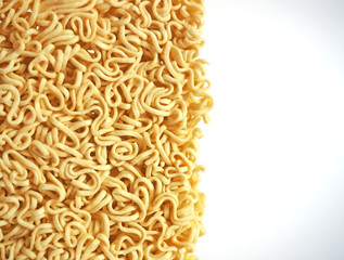 Dry asian ramen noodles