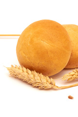 Bread products, spikelets and grain are the foundation of mankind's life on the planet