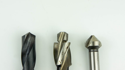 Mechanical cutting tool known as countersink,counterbore and drill bit.