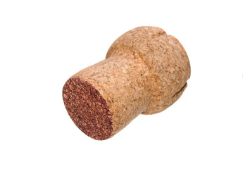 cork isolated on white background