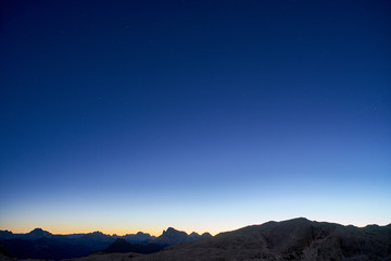 Sunrise on Pale di San Martino, Primiero, Dolomites, Italy 