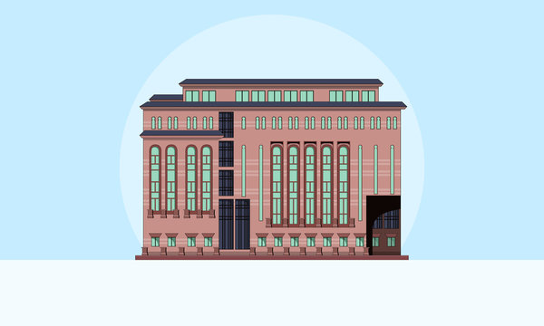 University Campus - Vector Design