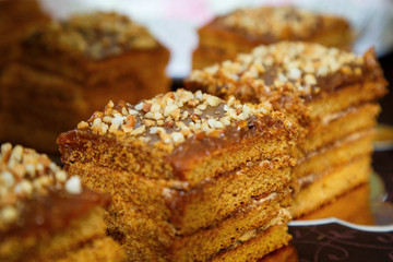 sweet cakes laid out on a plate