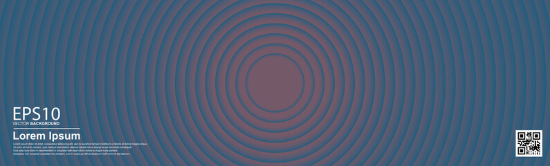 The abstract gradient dark blue color circle background.