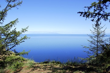Fototapeta na wymiar Baikal lake in summer