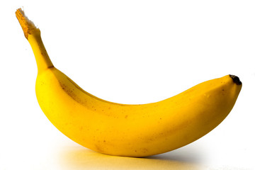 Banana isolated on white © Ilyes Laszlo