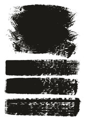 Paint Brush Medium Background & Lines High Detail Abstract Vector Background Mix Set 69