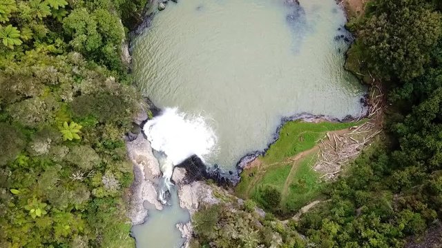 shooting @Hunua Falls in Auckland New Zealand using DJI mavic