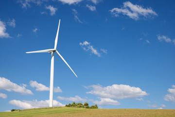 Fototapeta premium Wind energy concept
