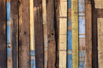 Old wooden wall pattern for background.