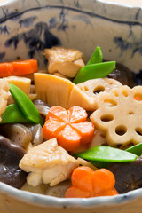 日本料理、筑前煮