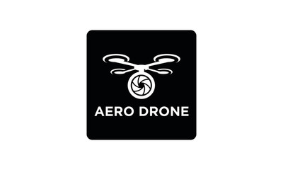 Aero Drone silhouette logo