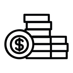 stacked money icon