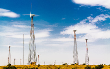 Jaisalmer, Rajasthan - windmills for producing electricity